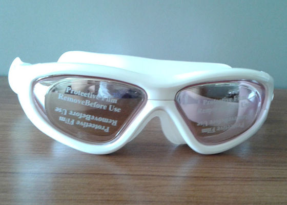 100% occhiali di protezione amichevoli di nuoto del silicone di Eco, occhiali di protezione antinebbia di nuotata