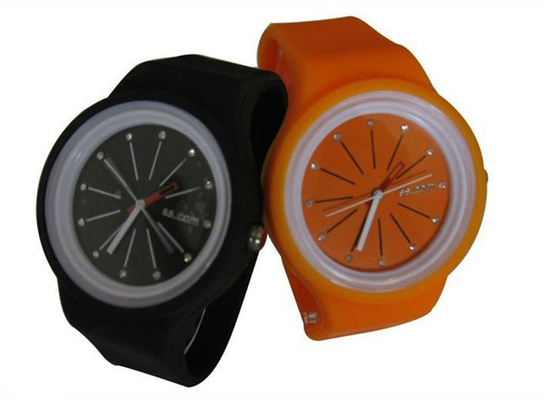 vendita calda! la gelatina del silicone di ss.com guarda gli orologi impermeabili della gelatina