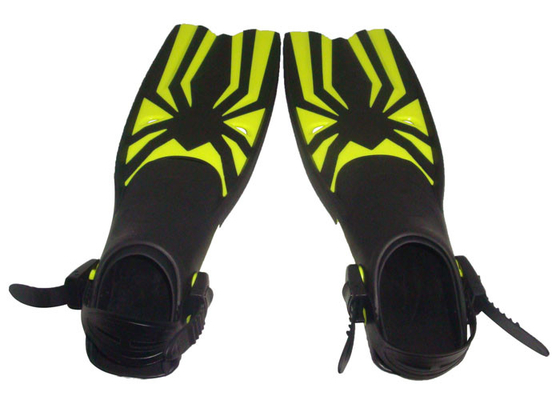Cinghia regolabile del ragno di nuotata delle alette antiscorrimento di addestramento per gli adulti 6 dimensioni